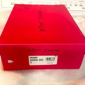 Betsey, Johnson shoes